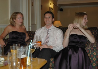 Dan with Alex and Laura